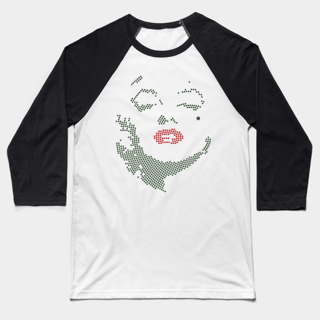 Marilyn Monroe Baseball T-Shirt by Sauher